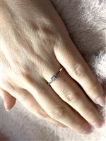 Anello Ray Milano Donna in Oro bianco Diamante 0.02 Ct 4985/2 - 4985/2